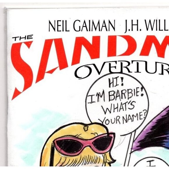 ONE-OF-A-KIND HAND-DRAWN, INKED AND COLORED SKETCHCOVER COMIC by Dan Nokes - B/D - Picture 2 of 7